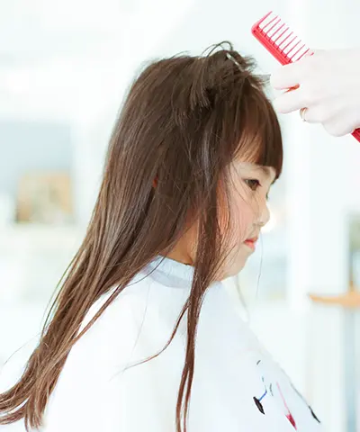 幅広い世代が 通いやすい美容院